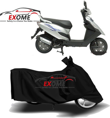 APNEK Two Wheeler Cover for Bajaj(Kristal, Black)