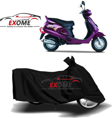 APNEK Two Wheeler Cover for Mahindra(Duro 125, Black)