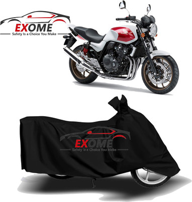 APNEK Two Wheeler Cover for Honda(CB 400, Black)