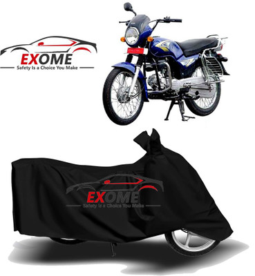 APNEK Two Wheeler Cover for Kinetic(Boss, Black)