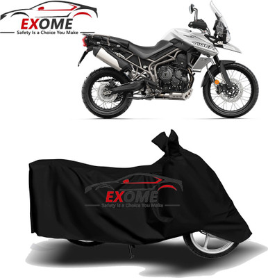 APNEK Two Wheeler Cover for Triumph(Tiger 800 XCA, Black)