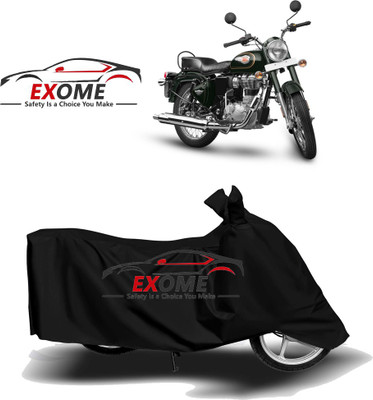 APNEK Two Wheeler Cover for Royal Enfield(Twin spark, Black)