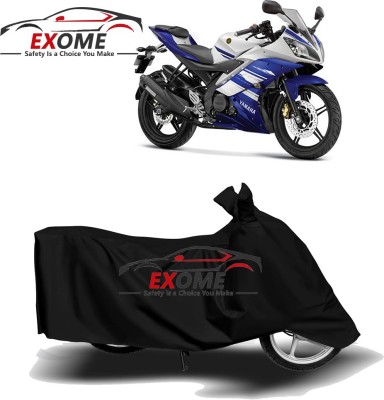 ENTIRELY ELITE Two Wheeler Cover for Yamaha(YZF R15 Ver 2.0, Black)