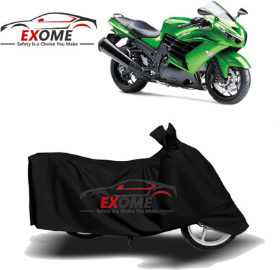 APNEK Two Wheeler Cover for Kawasaki(Ninja ZX-14R, Black)
