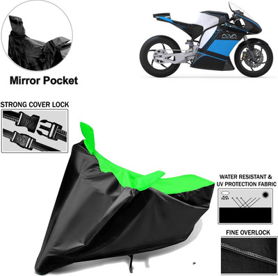 aksmit Two Wheeler Cover for Kinetic(Nova, Black, Green)