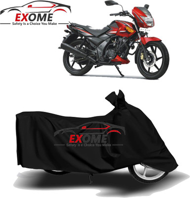 APNEK Two Wheeler Cover for TVS(Flame SR125, Black)