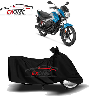 APNEK Two Wheeler Cover for Hero(Passion Pro, Black)