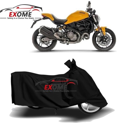 ENTIRELY ELITE Two Wheeler Cover for Ducati(Monster 82, Black)