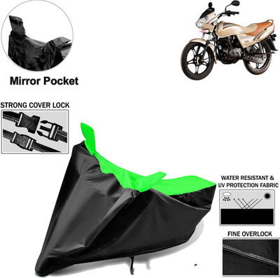 Rhtdm Two Wheeler Cover for LML(Freedom, Black, Green)