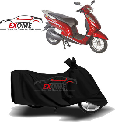APNEK Two Wheeler Cover for Avon(E Scoot, Black)