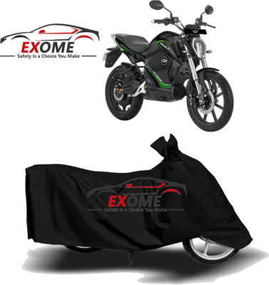 APNEK Two Wheeler Cover for Revolt(RV 300, Black)