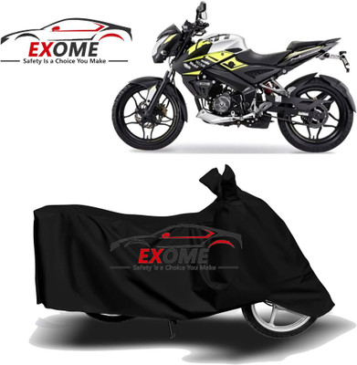 APNEK Two Wheeler Cover for Bajaj(Pulsar 160 NS DTS-i, Black)