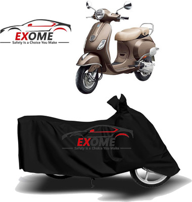 APNEK Two Wheeler Cover for Vespa(Vespa, Black)
