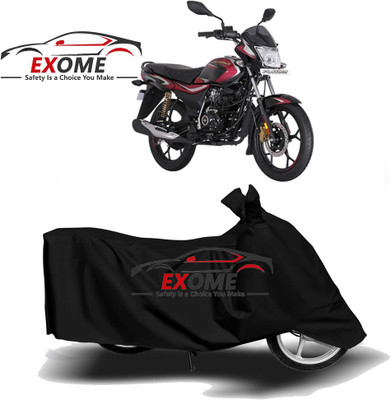 APNEK Two Wheeler Cover for Bajaj(Platina 110 H-Gear, Black)