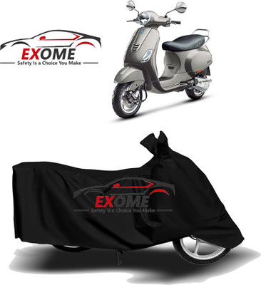 APNEK Two Wheeler Cover for Vespa(Vespa VXL 125, Black)