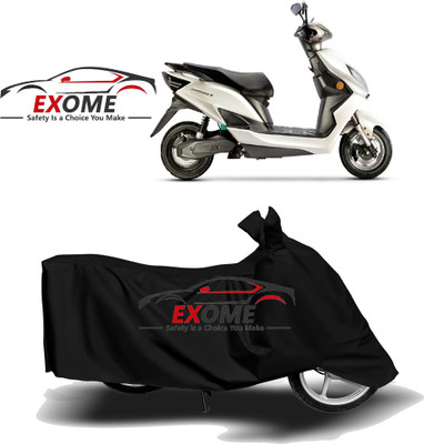 APNEK Two Wheeler Cover for Evolet(Derby, Black)