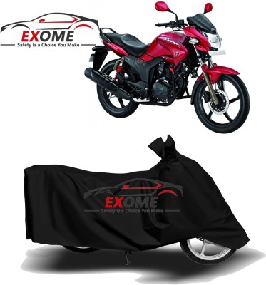 APNEK Two Wheeler Cover for Hero(Hunk, Black)