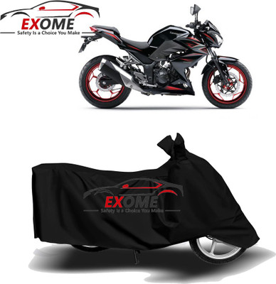 APNEK Two Wheeler Cover for Kawasaki(Z250, Black)