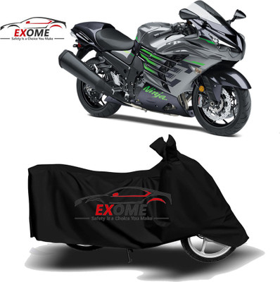 APNEK Two Wheeler Cover for Kawasaki(Ninja ZX 14R, Black)