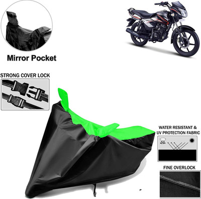 aksmit Two Wheeler Cover for TVS(Pheonix, Black, Green)