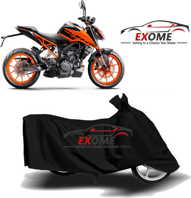 APNEK Two Wheeler Cover for KTM(200 Duke, Black)