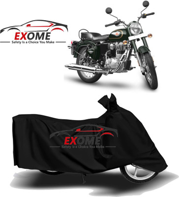 APNEK Two Wheeler Cover for Royal Enfield(Standard 350, Black)