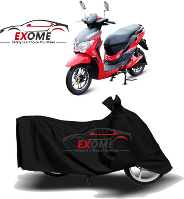 APNEK Two Wheeler Cover for Hero Electric(Dash, Black)