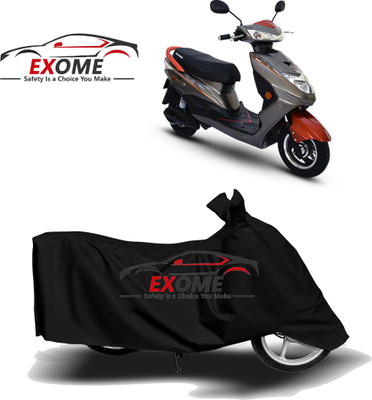 APNEK Two Wheeler Cover for Okinawa(Ridge Plus, Black)