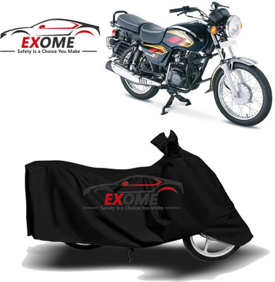 APNEK Two Wheeler Cover for TVS(Max 4R, Black)