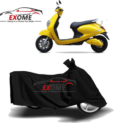 APNEK Two Wheeler Cover for Techo Electra(Emerge, Black)