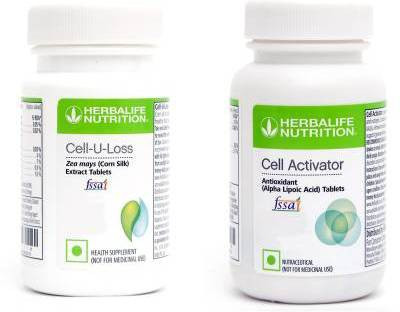 HERBALIFE CELL-U-LOSE & CELL ACTIVATOR(2 x 90 No)