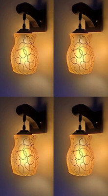 Guptas decore Pendant Wall Lamp Without Bulb(Pack of 4)