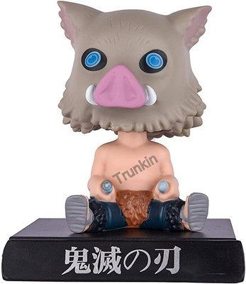 Trunkin Inosuke Demon Slayer Anime Bobblehead (Multicolor)(Multicolor)