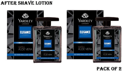 YARDLEY LONDON ELEGANCE SHAVE LOTION 100ML PAK 2 WTW(200 ml)
