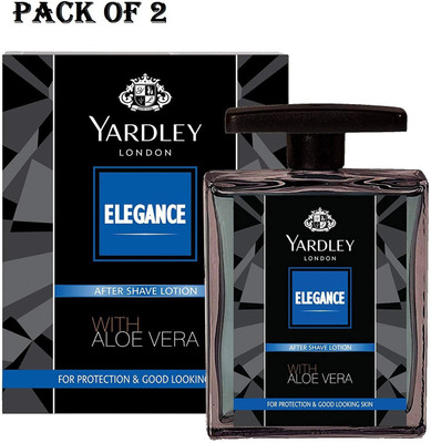 YARDLEY LONDON ELEGANCE AFTER SHAVE LOTION 100ML PACK OF 2(200 ml)