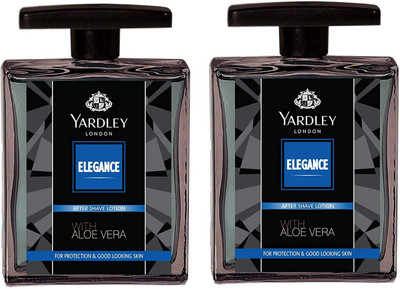 YARDLEY LONDON ELEGANCE LOTION WITH ALOE VERA 100ML PK 2(200 ml)