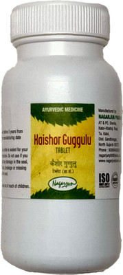 Nagarjun Kaishor Guggulu 60Tab ( Pack of 3)(Pack of 3, 180 Tablets)