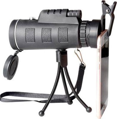DVA B 40X60 Monocular Attachable with Phone for Photography with all Equipment Monocular(60 mm , Black)