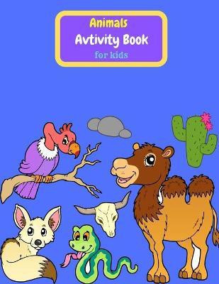 Animals Activity Book for Kids(English, Paperback, Reed Tony)