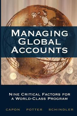 Managing Global Accounts(English, Paperback, Capon Noel Professor)