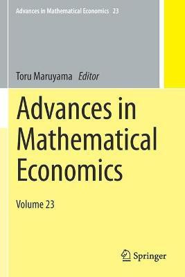 Advances in Mathematical Economics(English, Paperback, unknown)