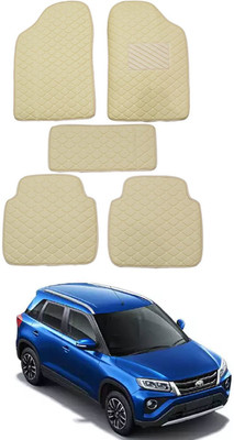 RKPSP Leatherite 5D Mat For  Universal For Car(Beige)