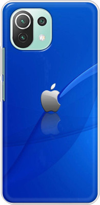 Cooltrend Back Cover for Mi 11 Lite 5G Plain Back Case(Multicolor, Grip Case, Silicon, Pack of: 1)
