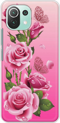 Cooltrend Back Cover for Mi 11 Lite 5G Plain Back Cover(Multicolor, Grip Case, Silicon, Pack of: 1)
