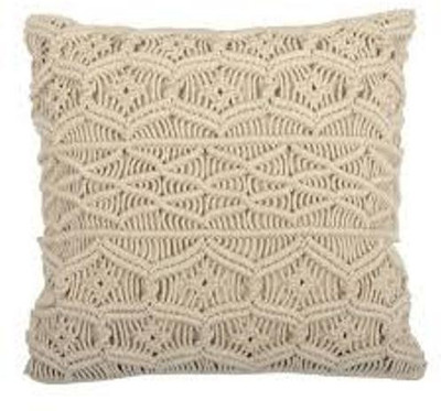 Aaditya Exports Cotton Cushions & Pillows Cover(40.64 cm*40.64 cm, White)