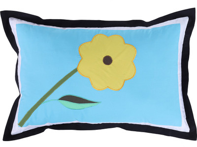 Hugs N Rugs Cotton Cushions & Pillows Cover(59 cm*41 cm, Light Blue)