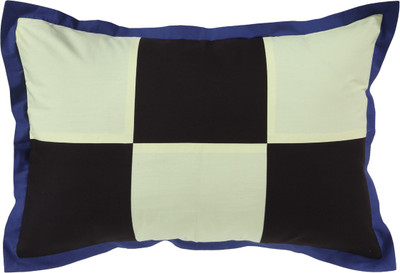 Hugs N Rugs Cotton Cushions & Pillows Cover(59 cm*41 cm, Brown, Yellow)