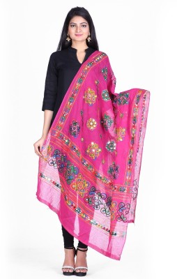 raj-rajeshwari collection Chiffon Embroidered Women Dupatta