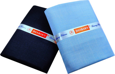 JHABAK'S Pure Cotton Self Design Shirt & Trouser Fabric