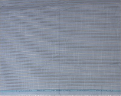 Siyaram's Pure Cotton Striped Shirt Fabric
